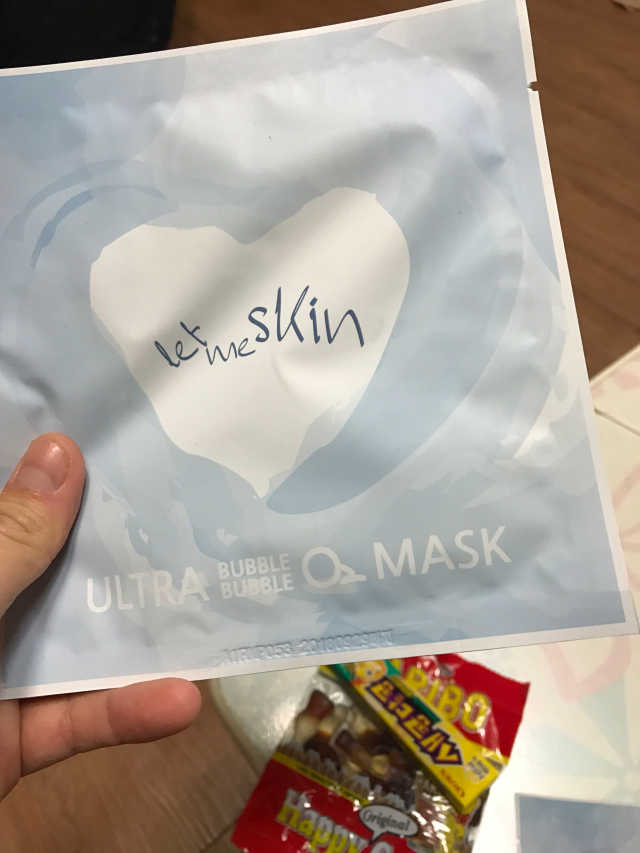 렛미스킨 산소팩 5매 리뷰 사진