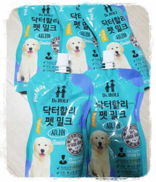 닥터할리펫밀크 8종 — 5점을 준 리뷰어가 2018년 9월 올린 사용 사진