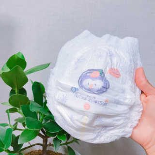 네추럴블라썸 NATURAL BLOSSOM 슈퍼 얇은 바지 기저귀 — 2.33점을 준 리뷰어가 2018년 9월 올린 사용 사진