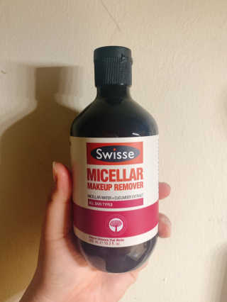 SWISSE 스위스 미셀라 메이크업 리무버 — 4점을 준 리뷰어가 2020년 1월 올린 사용 사진