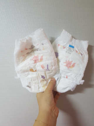 보솜이 액션핏 팬티형 — 4점을 준 리뷰어가 2019년 3월 올린 사용 사진