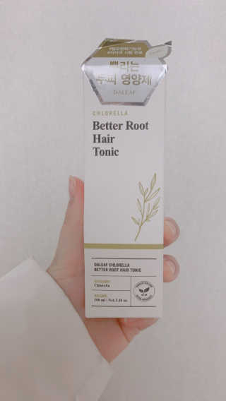 달리프 클로렐라 베러 루트 헤어토닉 100ml — 5점을 준 리뷰어가 2020년 1월 올린 사용 사진