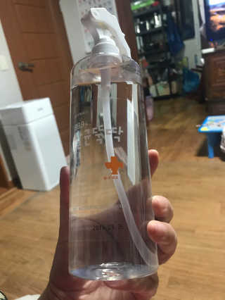 [펫토리아]살균뚝딱 강아지 고양이 살균소독제 탈취제 — 5점을 준 리뷰어가 2019년 10월 올린 사용 사진