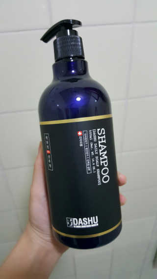 다슈코리아 다슈 데일리 한방 두피 골드 샴푸 500ml — 5점을 준 리뷰어가 2017년 6월 올린 사용 사진