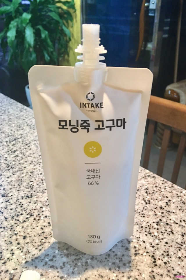모닝죽 (단호박/고구마/단팥/검은콩/귀리) 리뷰 사진