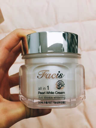 파시스 올인원 진주 화이트닝 크림 100ml — 5점을 준 리뷰어가 2018년 12월 올린 사용 사진