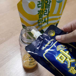 [바로푸드] 레알깔라만시1팩 + 맛깔라5팩 + 보틀1병 — 5점을 준 리뷰어가 2019년 7월 올린 사용 사진