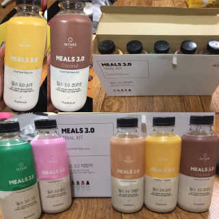 인테이크 밀스 3.0 Trial Kit(보틀형 5종) — 4점을 준 리뷰어가 2017년 4월 올린 사용 사진