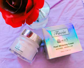 파시스 올인원 진주 화이트닝 크림 100ml — 5점을 준 리뷰어가 2019년 5월 올린 사용 사진