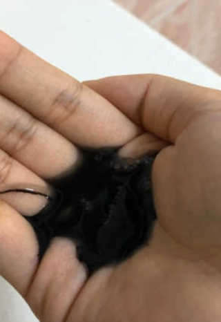 the naked object [탈모볼륨샴푸] 디블랙 팩 샴푸 — 5점을 준 리뷰어가 2019년 12월 올린 사용 사진