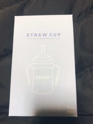 유비맘 샘방지 PPSU 빨대컵_컬러 랜덤 발송 — 4점을 준 리뷰어가 2020년 2월 올린 사용 사진