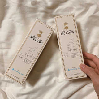 뷰티여우_아토클리닉 [아토클리닉] 아기들이 쓰는 보습, 진정 수딩젤 2개 — 5점을 준 리뷰어가 2019년 5월 올린 사용 사진