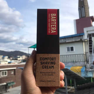 [저자극 쉐이빙] 바르테라 컴포트 쉐이빙 크림 — 3점을 준 리뷰어가 2020년 3월 올린 사용 사진