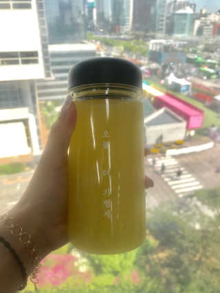 장수농가 리얼깔라만시 원샷 50ml 10팩+보틀 — 5점을 준 리뷰어가 2019년 5월 올린 사용 사진