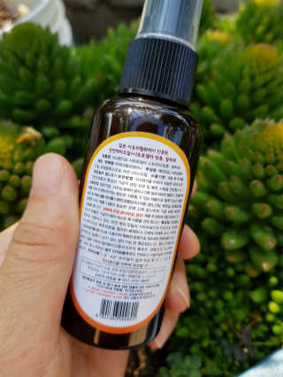 시나몬이오 시트로넬라 스프레이 모기,진드기 60ml — 4.5점을 준 리뷰어가 2018년 8월 올린 사용 사진