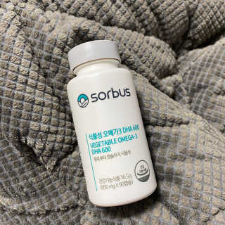 소버스 식물성 오메가3 DHA 600 — 4점을 준 리뷰어가 2020년 3월 올린 사용 사진