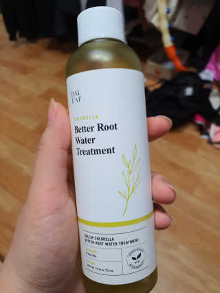 달리프 클로렐라 베러 루트 워터트리트먼트 200ml — 4점을 준 리뷰어가 2020년 2월 올린 사용 사진