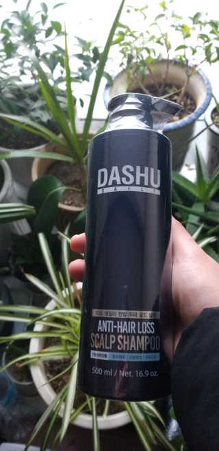 다슈코리아 다슈 데일리 단백질 한방 두피 골드 샴푸 500ml — 5점을 준 리뷰어가 2019년 1월 올린 사용 사진