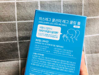 미스레그 쿨링볼 — 3.67점을 준 리뷰어가 2018년 5월 올린 사용 사진