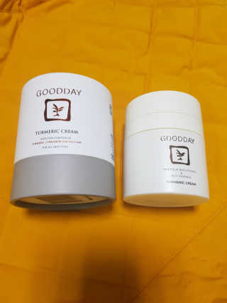 GoodDay Skincare GoodDay 강황크림 50g — 4점을 준 리뷰어가 2019년 12월 올린 사용 사진