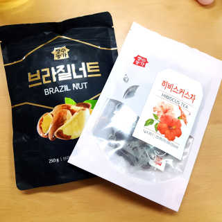 장수농가 브라질너트, 히비스커스 — 5점을 준 리뷰어가 2018년 8월 올린 사용 사진