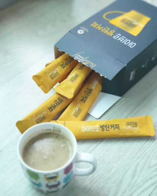 한국맥널티 아이브루 방탄커피 — 3점을 준 리뷰어가 2019년 9월 올린 사용 사진