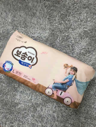 보솜이 액션핏 팬티형 — 4점을 준 리뷰어가 2019년 4월 올린 사용 사진