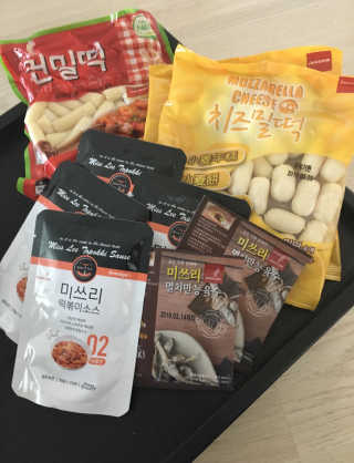 미쓰리떡볶이 just 10 min 패키지 — 4.33점을 준 리뷰어가 2018년 5월 올린 사용 사진