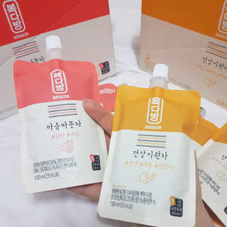 자연원 복다방 2종 100ml 10포씩 — 3.83점을 준 리뷰어가 2018년 12월 올린 사용 사진