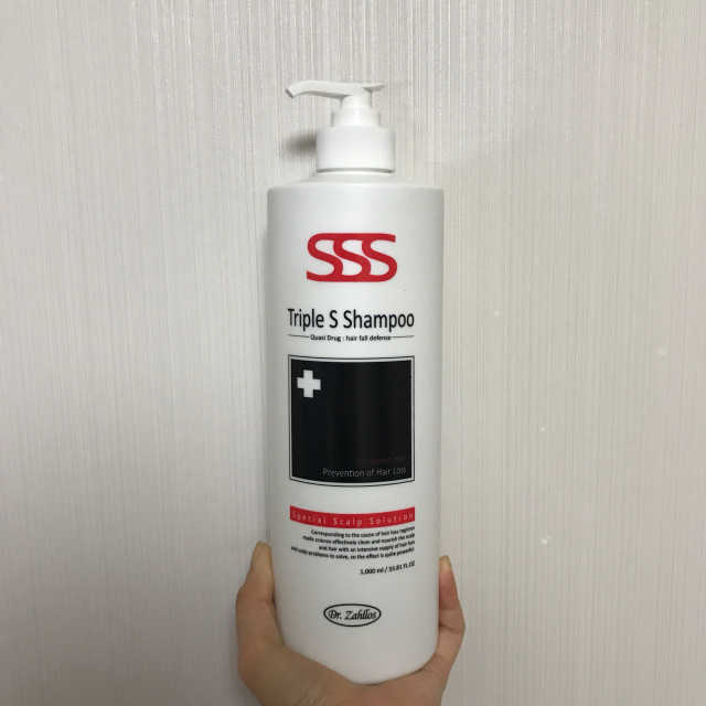 트리플에스 탈모 샴푸 1000ml 리뷰 사진