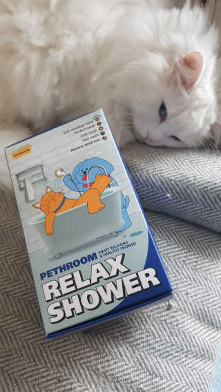 Pethroom 페스룸 PETHROOM RELAX SHOWER 페스룸 릴렉스 샤워기 — 5점을 준 리뷰어가 2018년 11월 올린 사용 사진