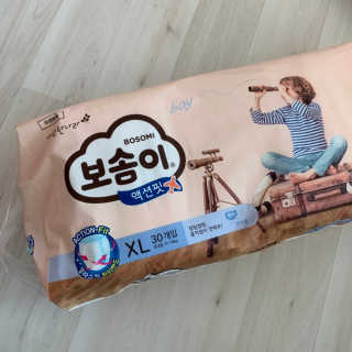 보솜이 액션핏 팬티형 — 5점을 준 리뷰어가 2019년 3월 올린 사용 사진