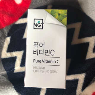 네츄럴굿띵스 퓨어 비타민C 30일분 — 4.33점을 준 리뷰어가 2018년 6월 올린 사용 사진