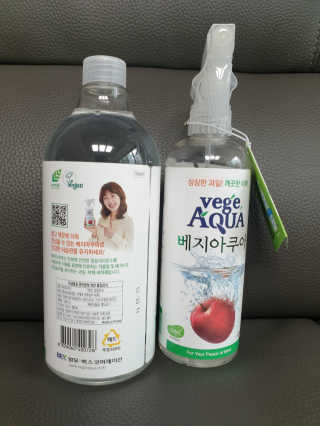 베지아쿠아 475ml + 리필 1000ml 1Set — 5점을 준 리뷰어가 2019년 8월 올린 사용 사진