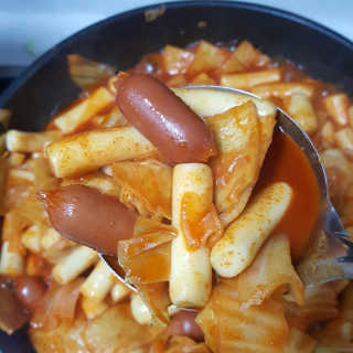 미쓰리떡볶이 just 10 min 패키지 — 5점을 준 리뷰어가 2018년 5월 올린 사용 사진