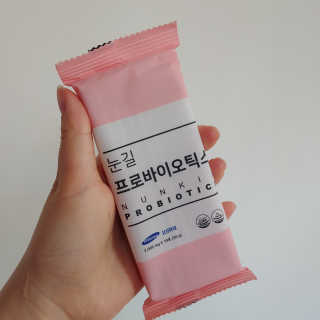 눈길 프로바이오틱스 눈길 콜라겐 프로바이오틱스 — 4점을 준 리뷰어가 2019년 11월 올린 사용 사진