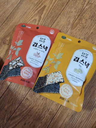 더빈트 와삭바삭 김스낵 — 5점을 준 리뷰어가 2019년 12월 올린 사용 사진