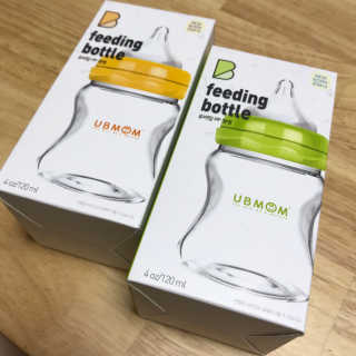 유비맘 신생아젖병 120ml 트리플팩_ 젖꼭지 포함 — 5점을 준 리뷰어가 2020년 3월 올린 사용 사진