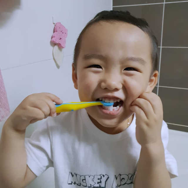 달곰이 어린이 치약+어린이 칫솔 SET 리뷰 사진