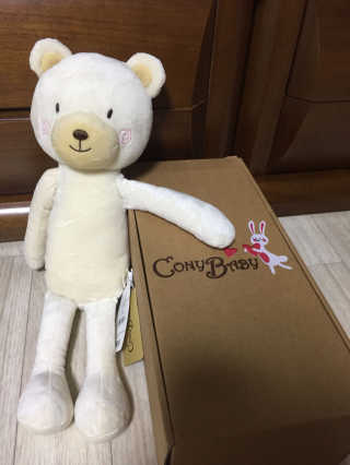 코니베이비 마음성장 애착인형 코니와베베 — 5점을 준 리뷰어가 2016년 11월 올린 사용 사진