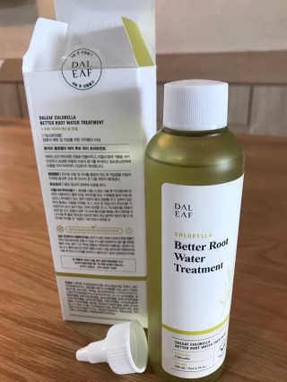 달리프 클로렐라 베러 루트 워터트리트먼트 200ml — 5점을 준 리뷰어가 2020년 2월 올린 사용 사진