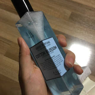 어파티 드레스퍼퓸 120ml 코튼블러썸 — 5점을 준 리뷰어가 2018년 8월 올린 사용 사진