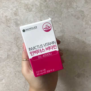라플레 고함량 인빅터스 비타민D3 4000IU — 5점을 준 리뷰어가 2019년 10월 올린 사용 사진