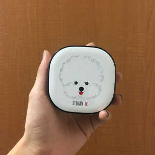 딜라잇18 I.U 화이트닝 팡 선쿠션 — 1.5점을 준 리뷰어가 2017년 1월 올린 사용 사진
