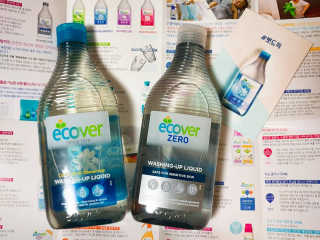 에코버 친환경 주방세제 450ml 무향+카모마일향 — 4.75점을 준 리뷰어가 2018년 12월 올린 사용 사진