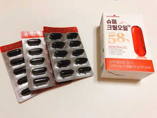 메이준뉴트리 슈퍼 크릴 오일58 1000mg x 30캡슐 — 5점을 준 리뷰어가 2020년 2월 올린 사용 사진