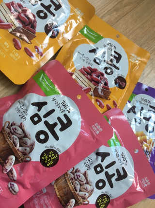 풀무원 칼로리 부담 없는 건강 간식, 심콩 — 5점을 준 리뷰어가 2019년 10월 올린 사용 사진