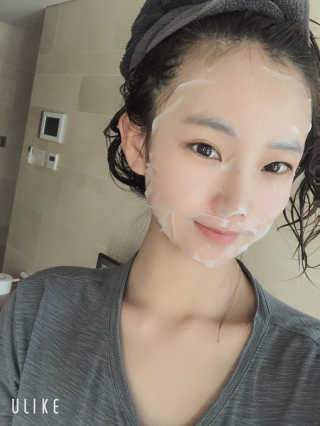 메이베나 1일 1팩 뽑아쓰는 마스크팩 — 4점을 준 리뷰어가 2019년 1월 올린 사용 사진