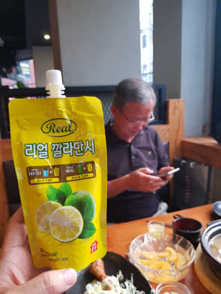 장수농가 리얼깔라만시 — 5점을 준 리뷰어가 2018년 6월 올린 사용 사진