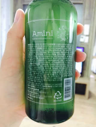 아미니 내추럴 헤어클렌저 — 5점을 준 리뷰어가 2017년 7월 올린 사용 사진